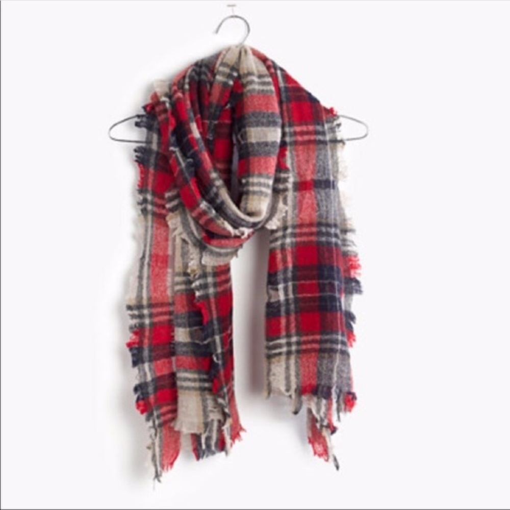 Madewell Plaid Scarf